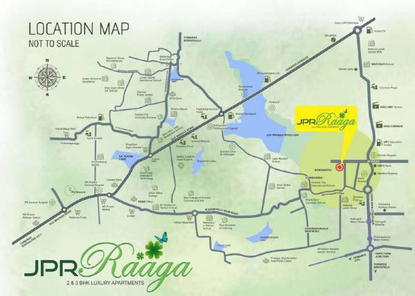  raaga Location Plan
