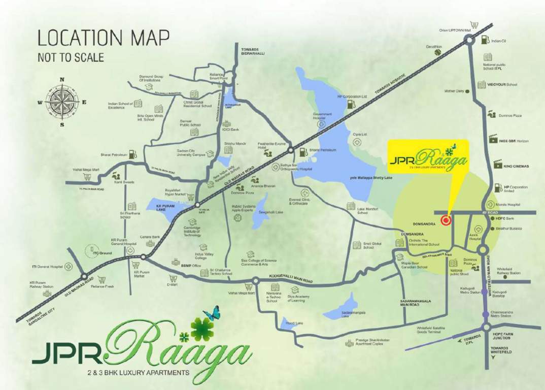  raaga Location Plan