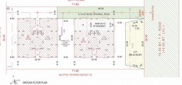 Tower A Cluster Plan for ground Floor homes Tower A Cluster Plan for ground Floor