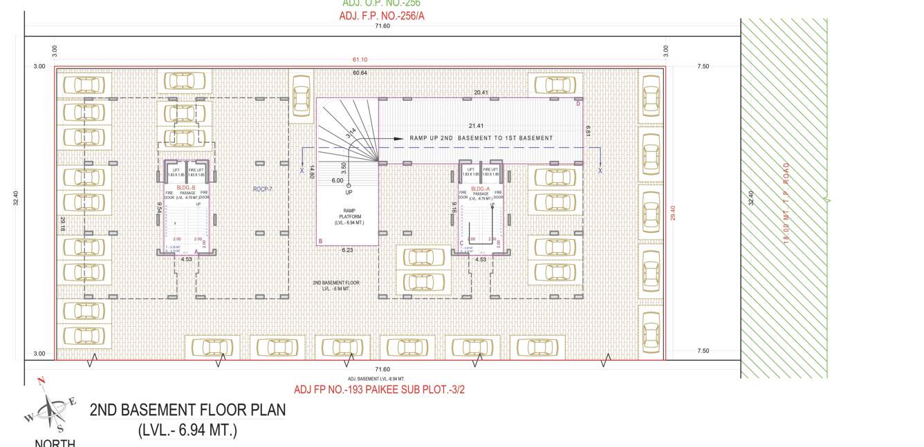  homes Tower B Cluster Plan
