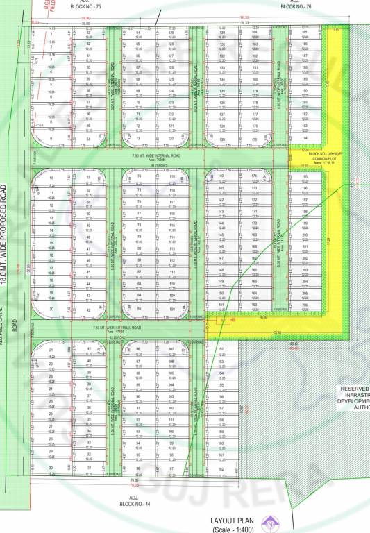 sidharth bungalows Layout Plan