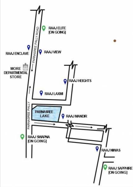  raaj-paradise-phase-1 Location Plan