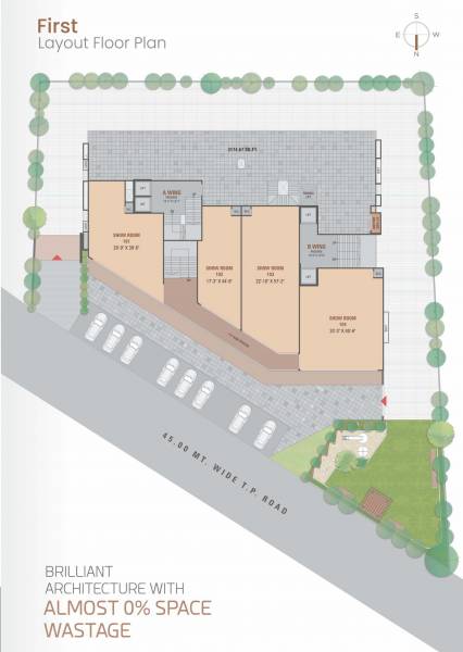 Tower A, Tower B Cluster Plan shyam-elegance Tower A, Tower B Cluster Plan
