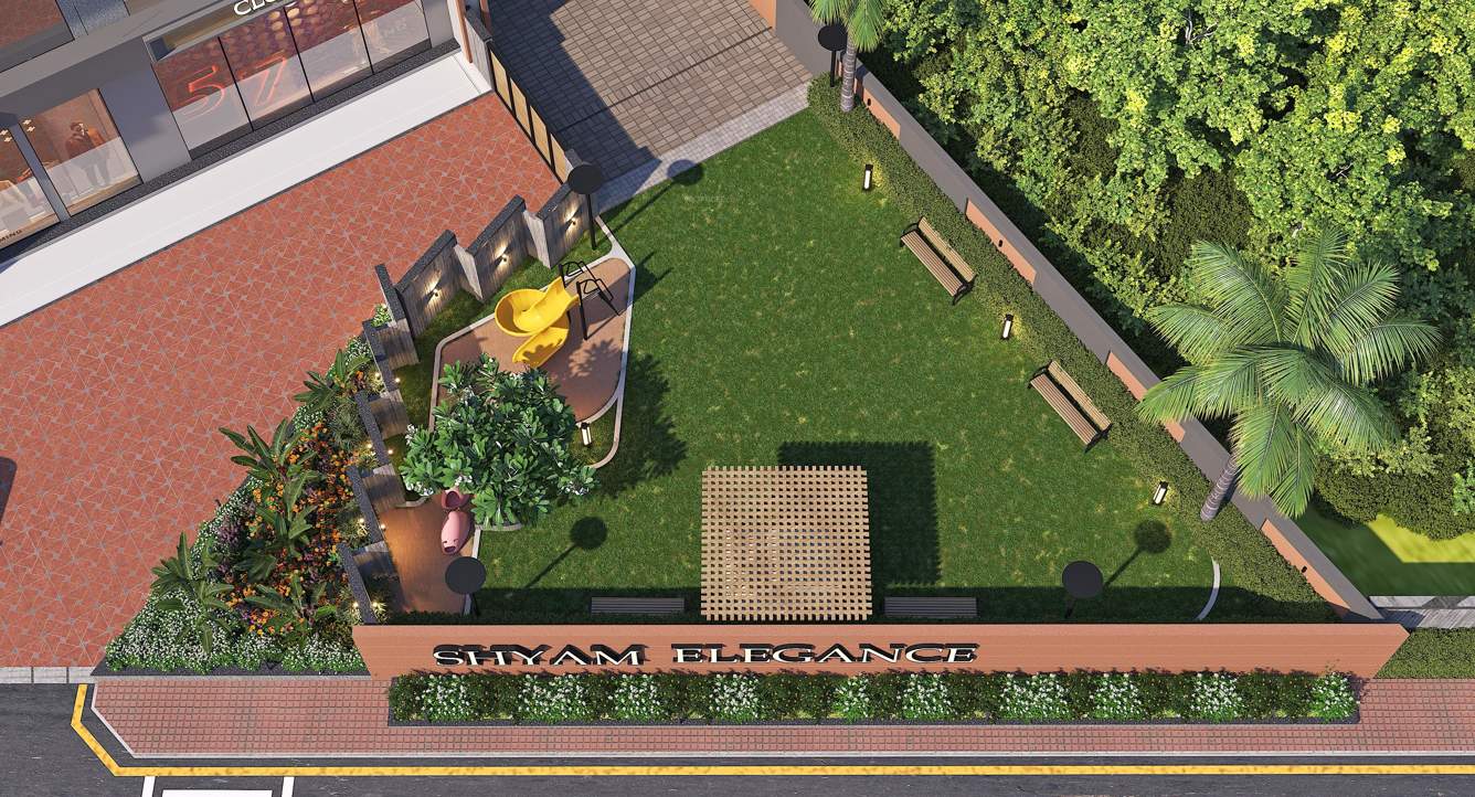 shyam elegance Landscape Garden and Tree Planting