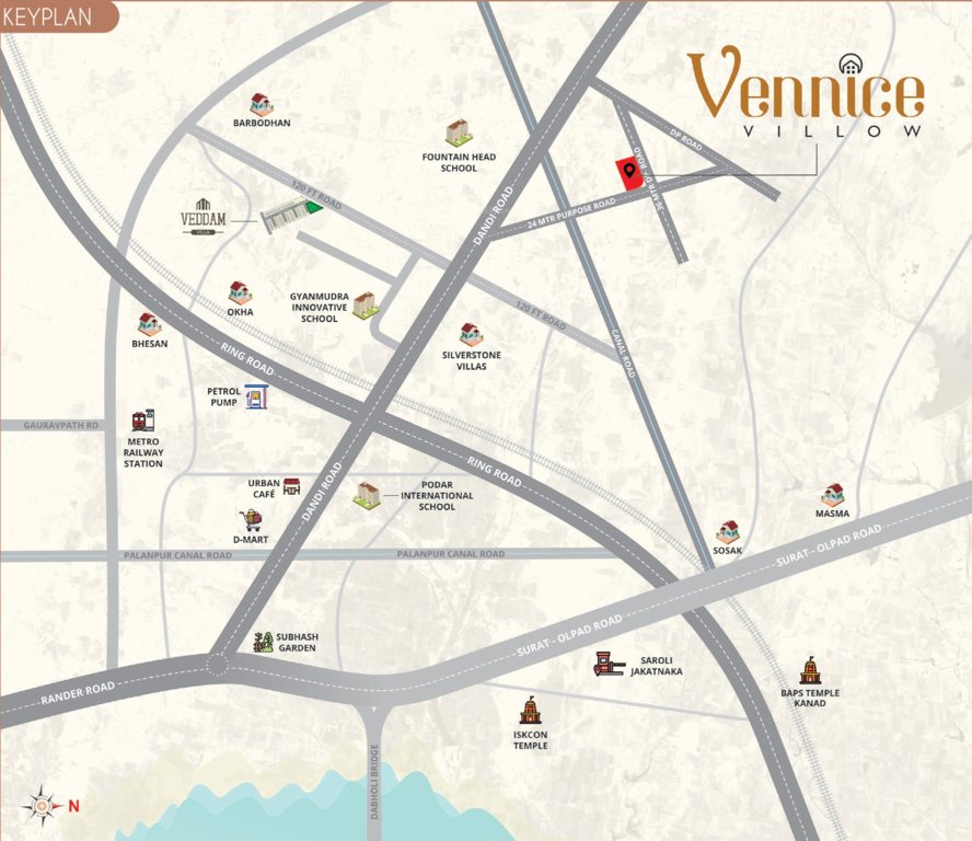  vennice villow Location Plan