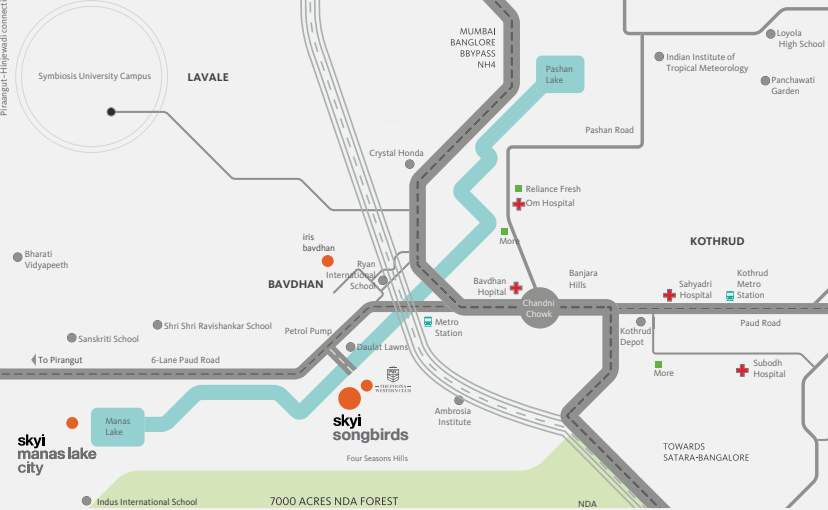  songbirds phase f Location Plan