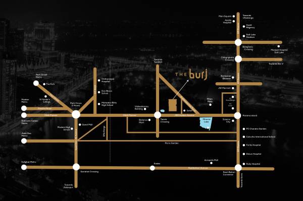  the-burj Location Plan