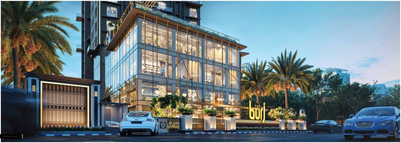  the burj Entrance Gate Security Cabin