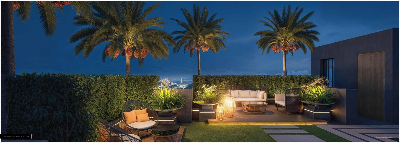  the burj Terrace Garden