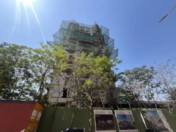  esteban Block A Construction Status Feb-25