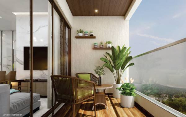  gulmohar-esteban Balcony