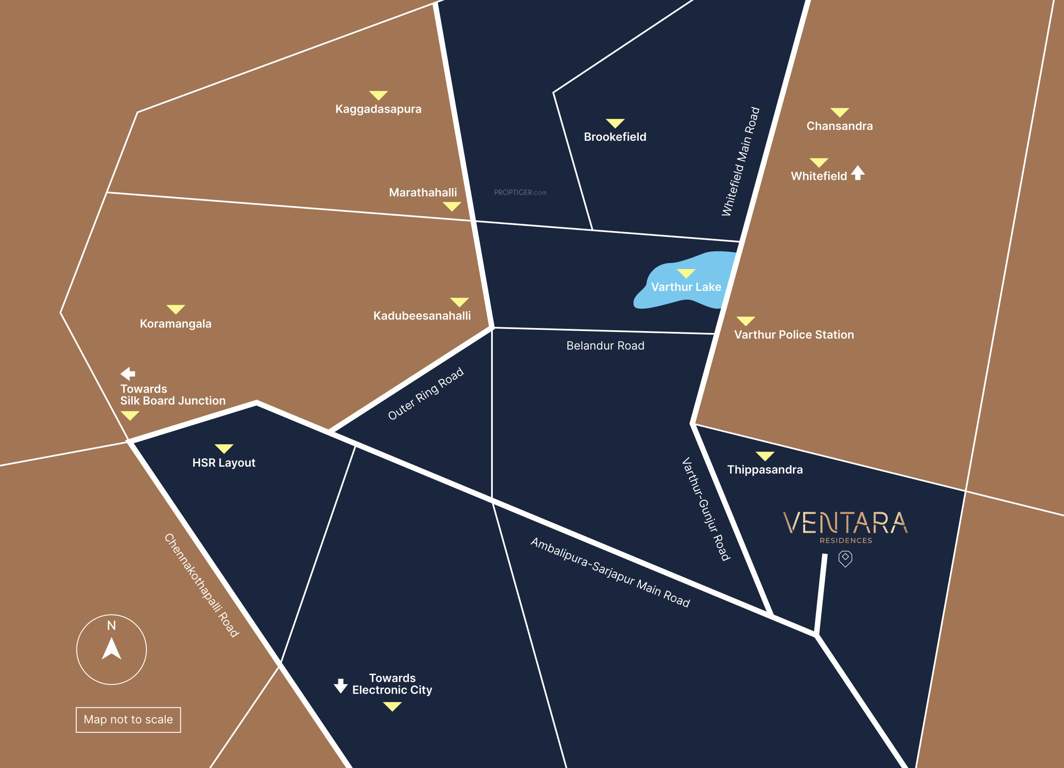  ventara residences Location Plan