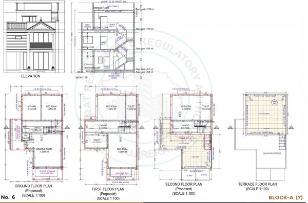  royal-vatika Cluster Plan