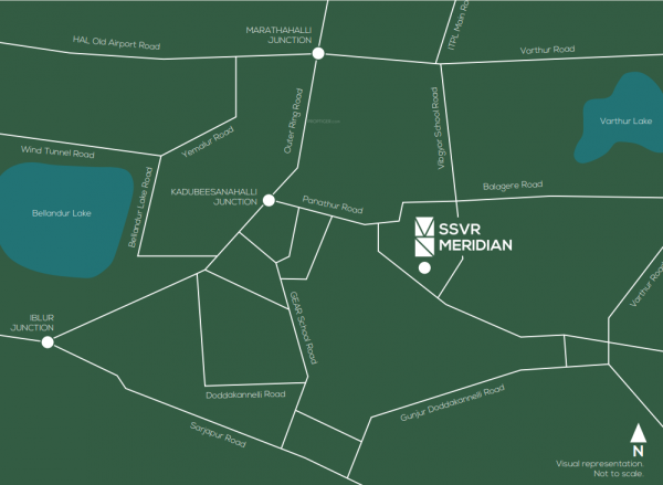  meridian Location Plan