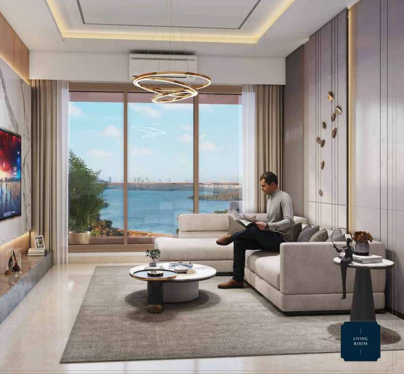  isle of calm tower 1 Living Area