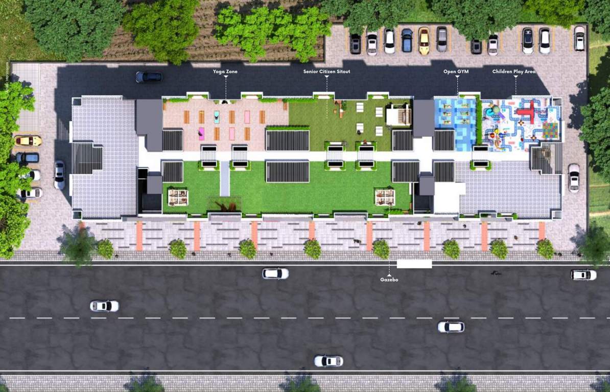  aksha ambar ii Layout Plan