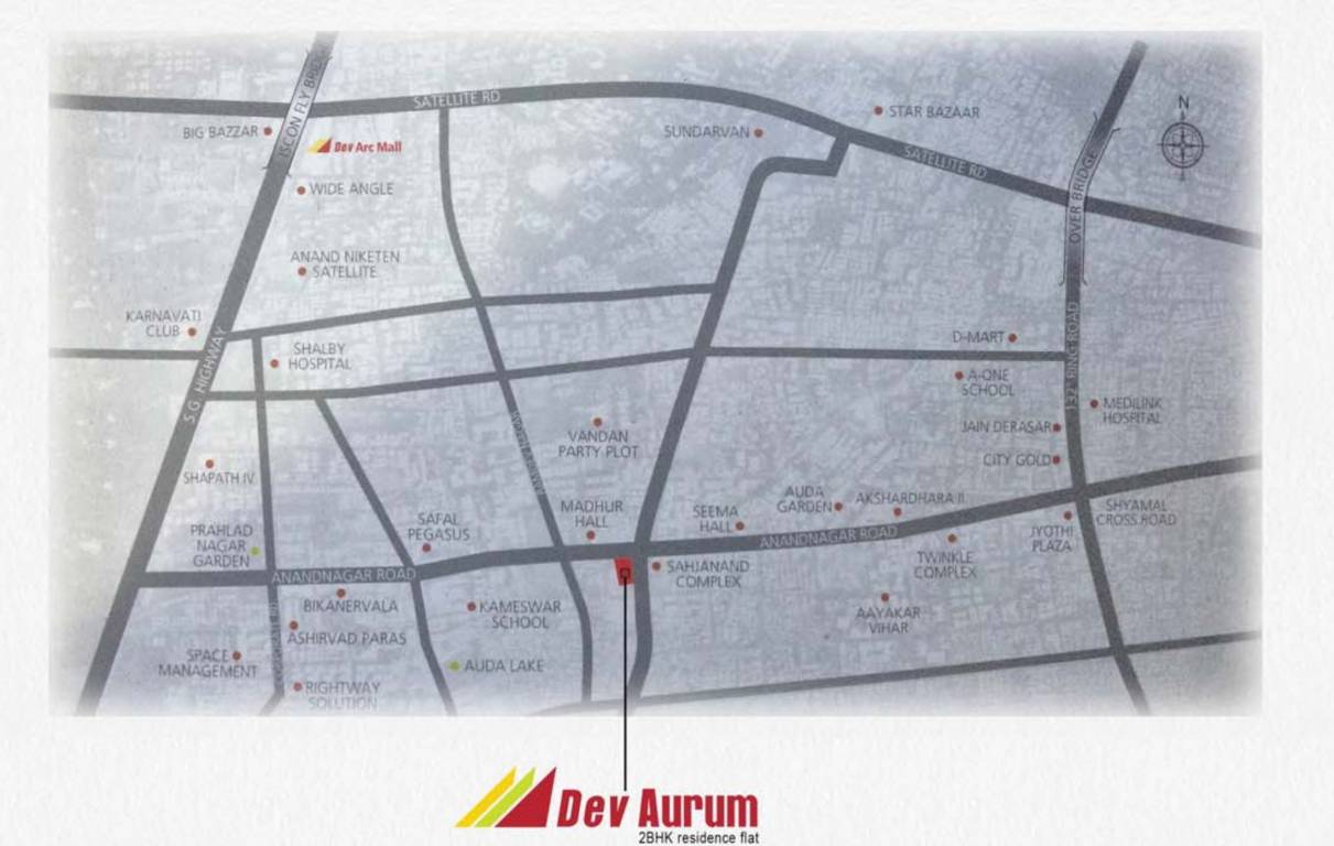  dev aurum Location Plan