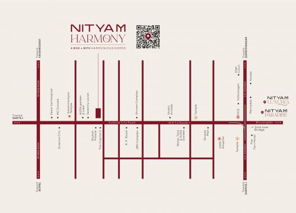 nityam-harmony Location Plan