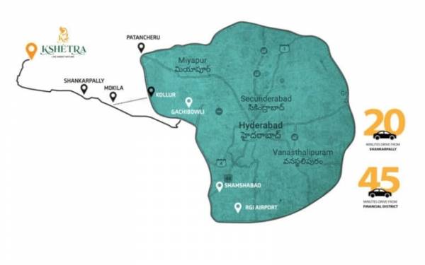  kshetra Location Plan