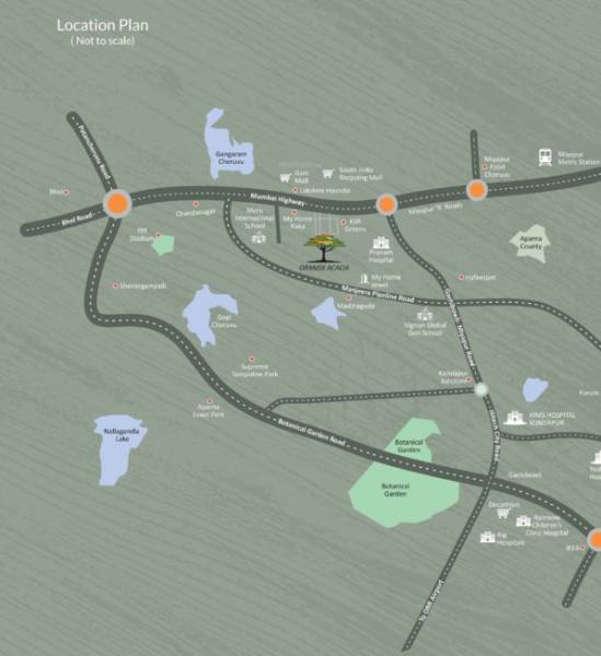  acacia Location Plan