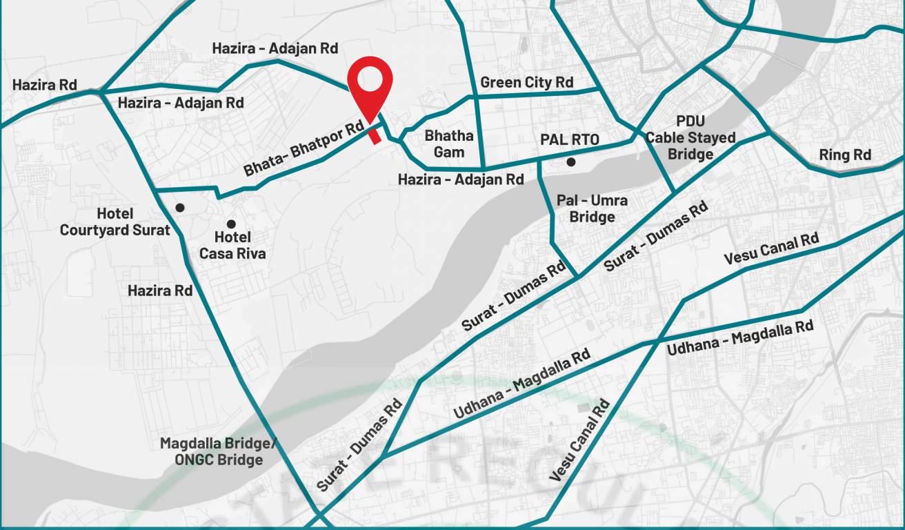  hridaya kunj Location Plan