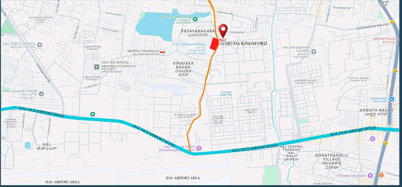  garuda kingsford Location Plan