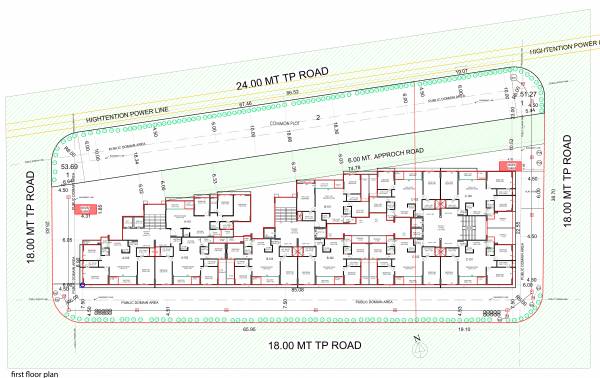  bansari-skyview Bansari Skyview Tower B Cluster Plan