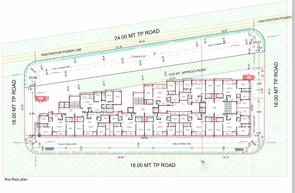  bansari-skyview Bansari Skyview Tower C Cluster Plan