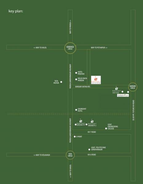  bansari-skyview Location Plan