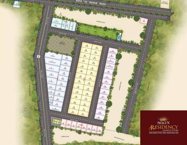  shagun-residency Layout Plan