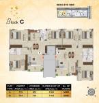 Block C Cluster Plan for Typical Floor meena-vedica Block C Cluster Plan for Typical Floor