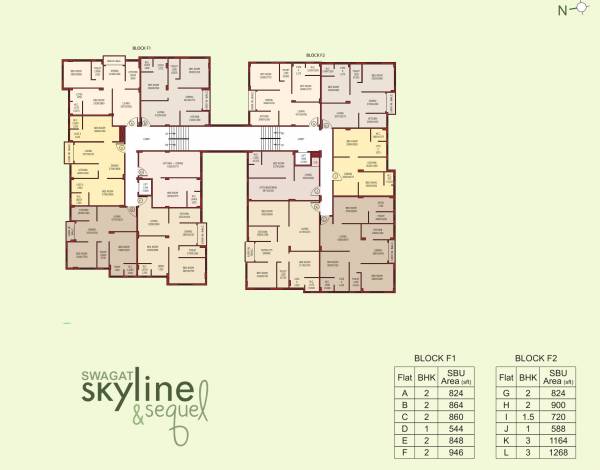  skyline-sequel Block F Cluster Plan