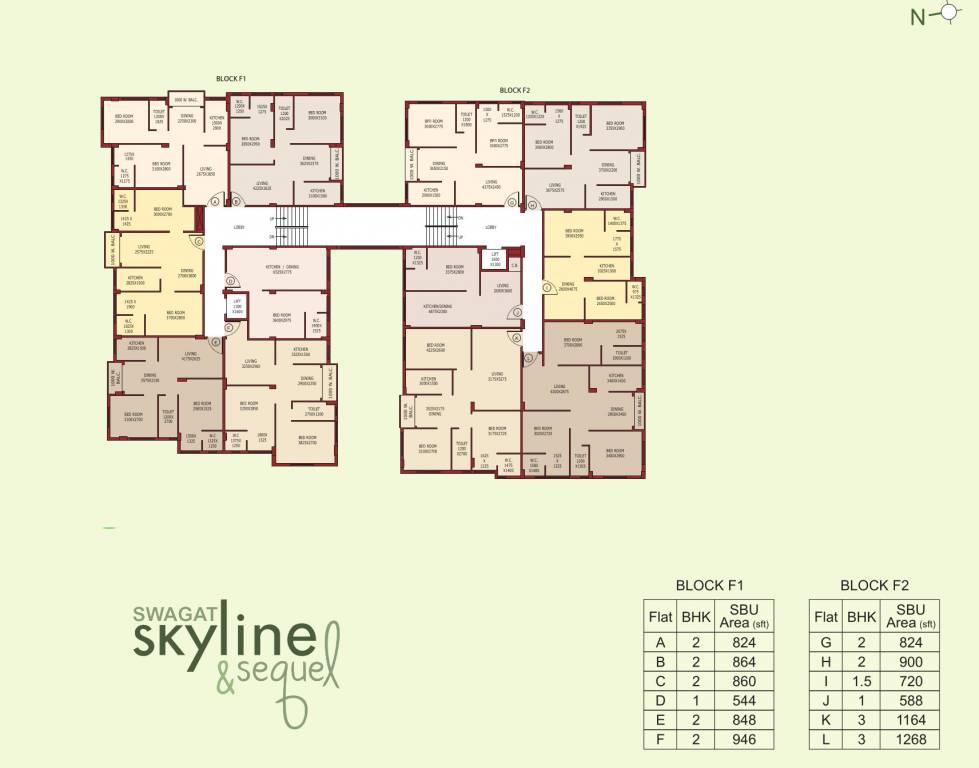  skyline sequel Block F Cluster Plan