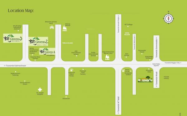 Location Plan dera-greens-3 Location Plan