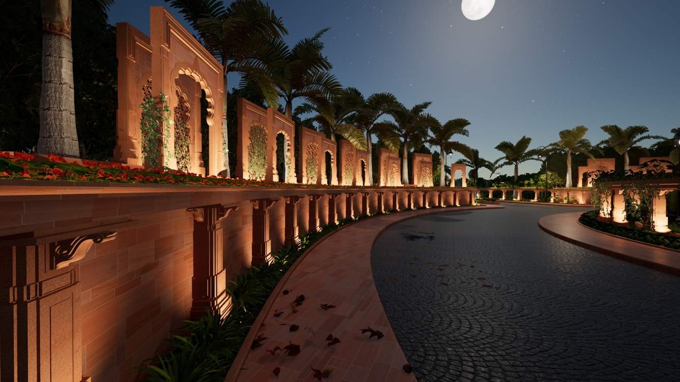  the grand virasat d Internal Roads & Footpaths