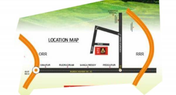  brundavanam Location Plan