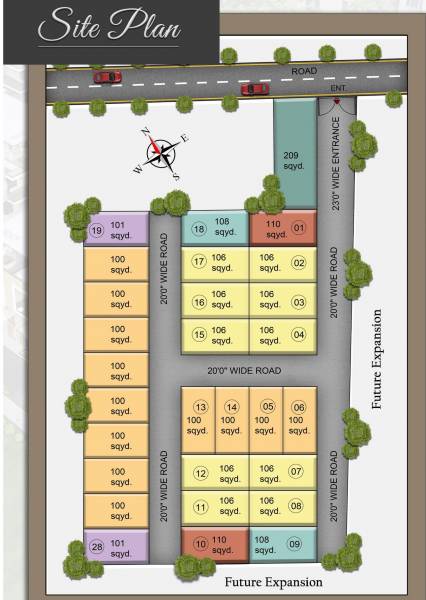 Master Plan divine-villas Master Plan