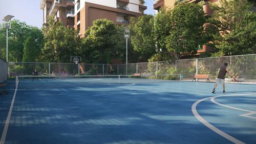  the-tiara Basketball Court