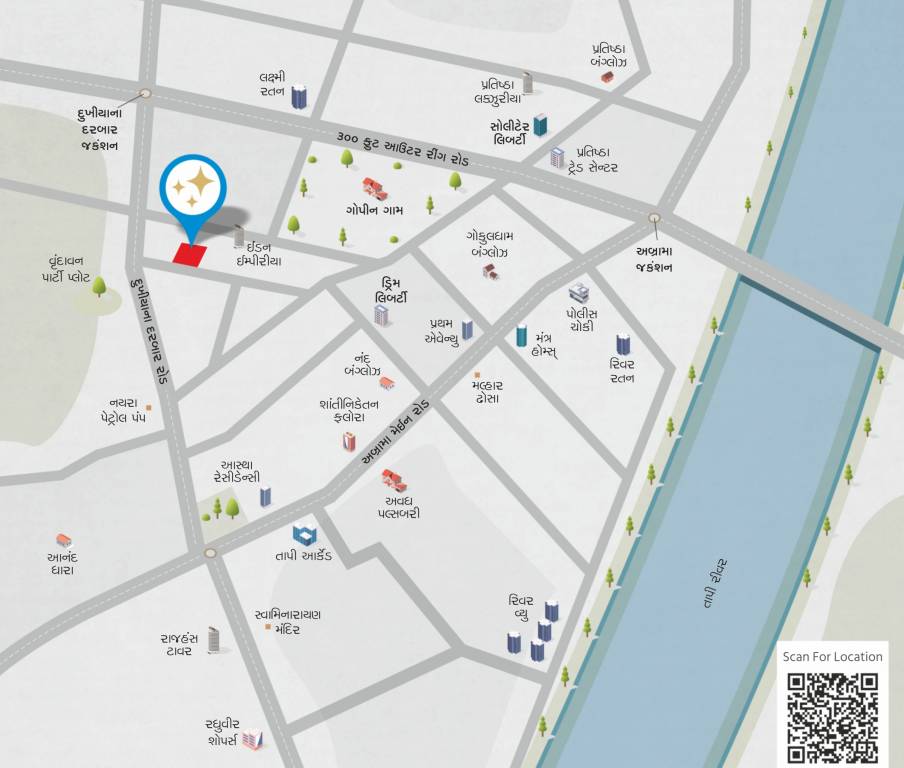 antaara sky Location Plan