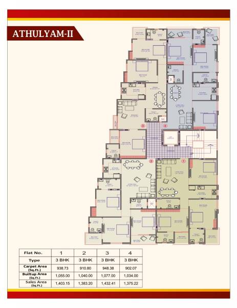  athulyam-i MJB Athulyam I Cluster Plan