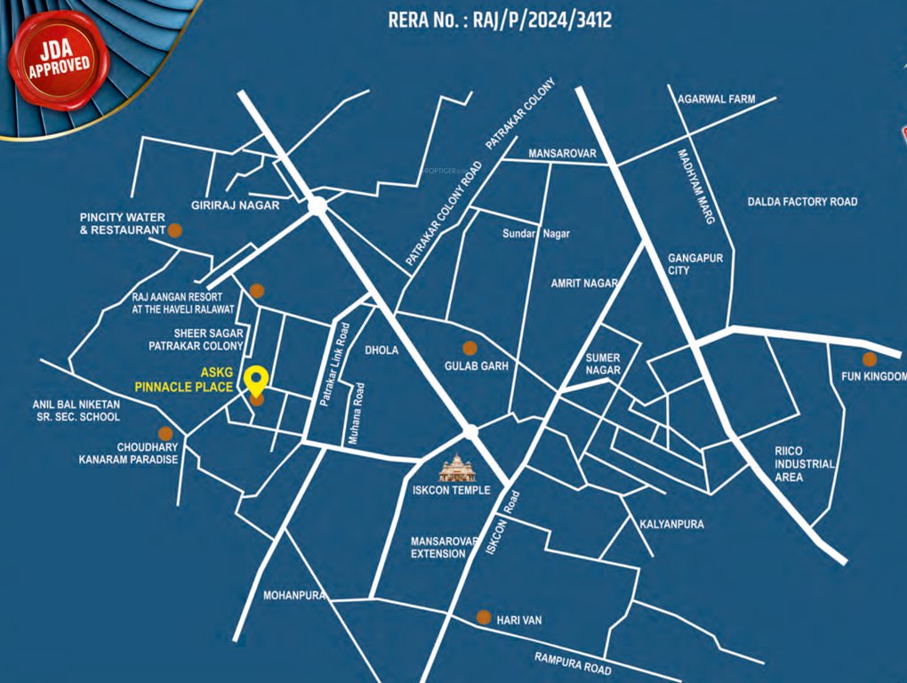  pinnacle place Location Plan