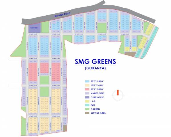 Layout Plan greens Layout Plan