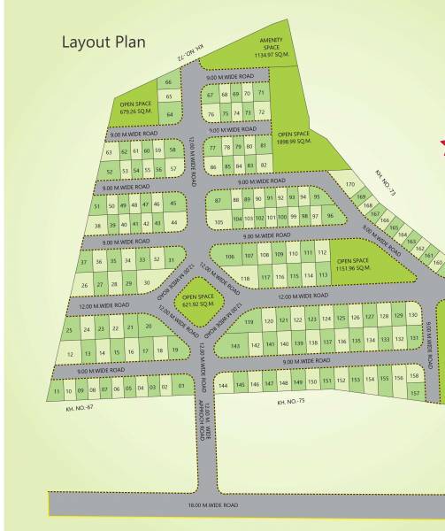  ambika-greens Layout Plan