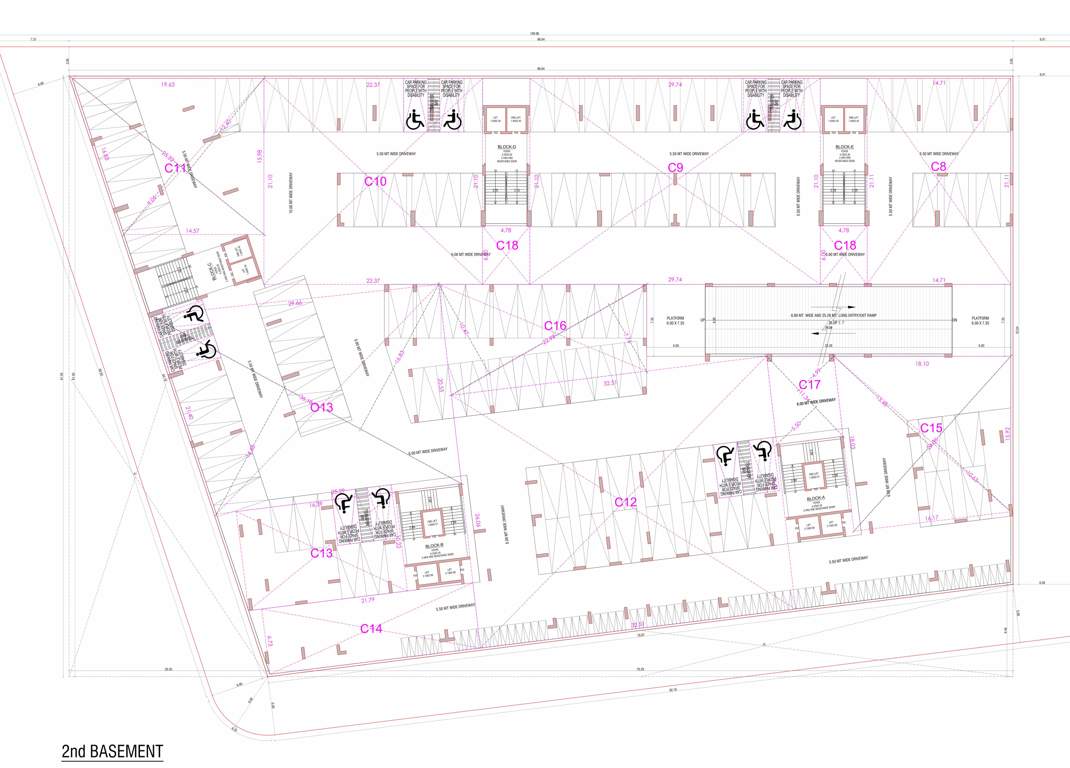  the imperial heights Tower A BCluster Plan