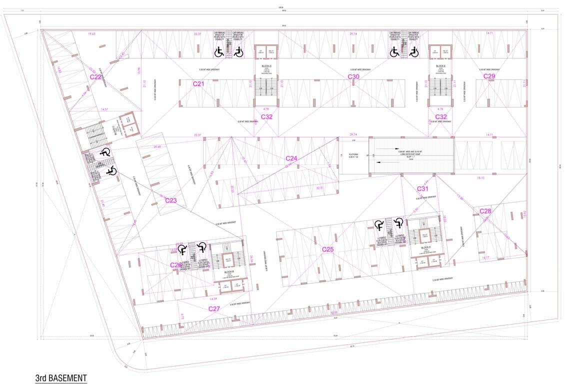  the imperial heights Tower C Cluster Plan