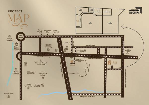  aurum-alumni-bliss Location Plan