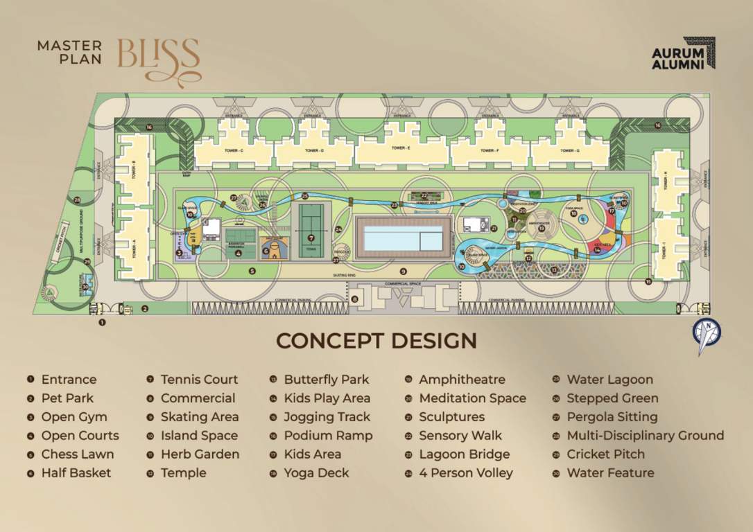  aurum alumni bliss Master Plan