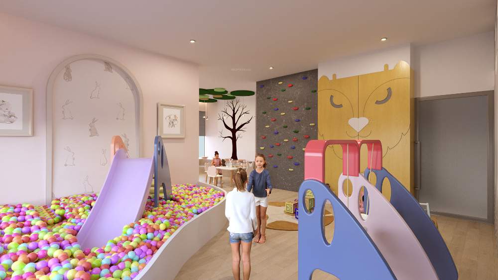 roongta rosewood apartment Children's play area