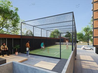  roongta-rosewood-apartment Cricket arena
