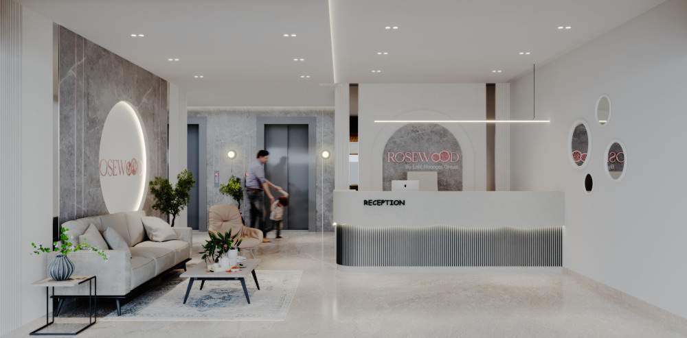  roongta rosewood apartment Lobby